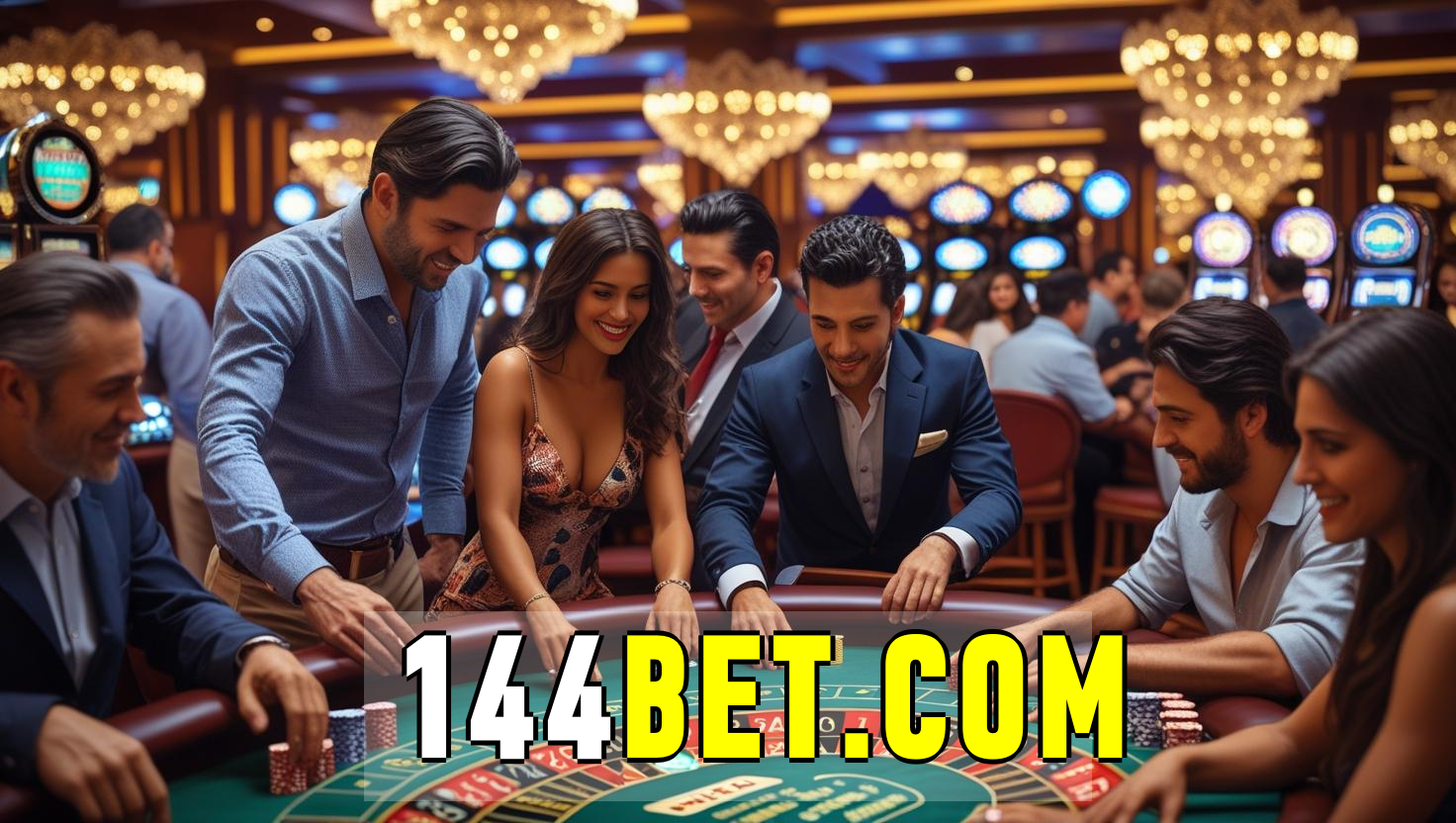 144bet: Caça-níqueis e Bônus Imperdíveis no Cassino ao Vivo!